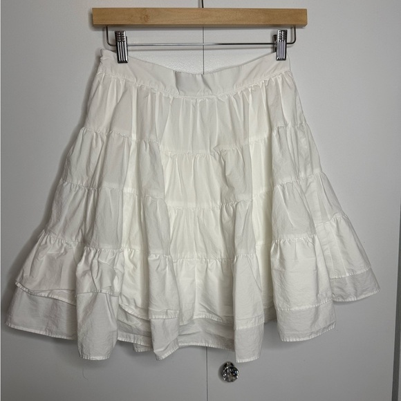 En Saison - Anthropologie - Juliet Top and Skirt Set in white Oyster - S/M - Picture 10 of 16
